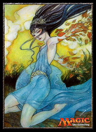 プレイヤーズカードスリーブ 『アイコニックマスターズ』《チャネル》MTGS-012