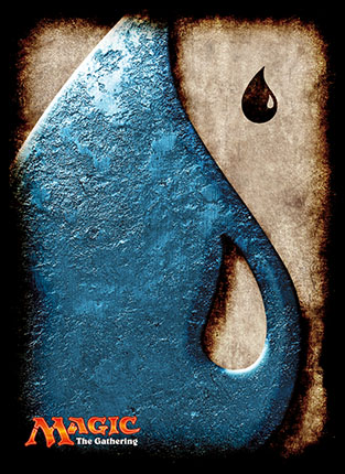 プレイヤーズカードスリーブ『マナシンボル』《島》MTGS-018