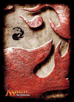 プレイヤーズカードスリーブ『マナシンボル』《山》MTGS-020