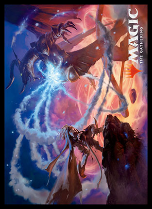 プレイヤーズカードスリーブ『基本セット2019』《アジャニ最後の抵抗》MTGS-043