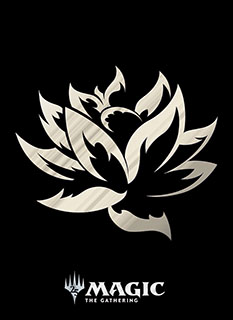 プレイヤーズカードスリーブ《ブラックロータス》白MTGS-E008