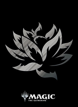 プレイヤーズカードスリーブ《ブラックロータス》黒MTGS-E010