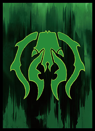 プレイヤーズカードスリーブ『ラヴニカのギルド』《ゴルガリ団》MTGS-055