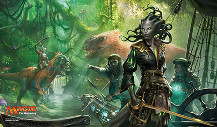 プレイヤーズラバーマット『イクサラン』《イクサラン》(A)MTGM-001