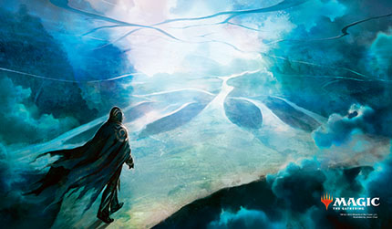 プレイヤーズラバーマット『基本セット2019』《全知》MTGM-009