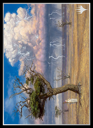 プレイヤーズカードスリーブ基本土地シリーズ『オデッセイ』《平地》 MTGS-091