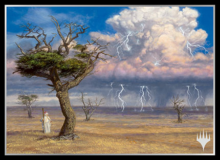 プレイヤーズカードスリーブ基本土地シリーズ『オデッセイ』《平地》 MTGS-091