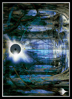 プレイヤーズカードスリーブ基本土地シリーズ『GURUランド』《沼》 MTGS-094