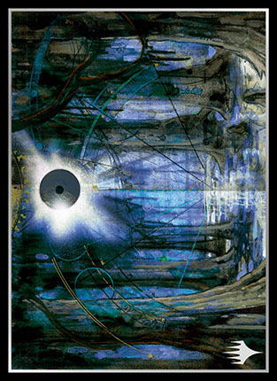 プレイヤーズカードスリーブ基本土地シリーズ『GURUランド』《沼》 MTGS-094