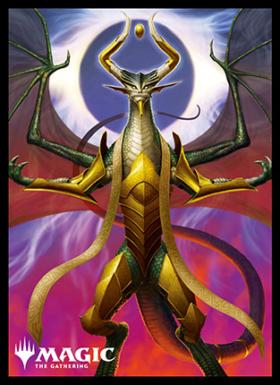 プレイヤーズカードスリーブ『灯争大戦』《龍神、ニコル・ボーラス》 MTGS-098