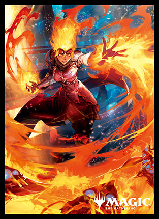 プレイヤーズカードスリーブ『灯争大戦』《炎の職工、チャンドラ》 MTGS-101