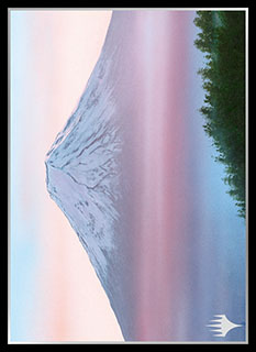 プレイヤーズカードスリーブ基本土地シリーズ『APACランド3』《山》 MTGS-104