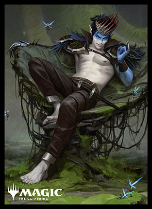 プレイヤーズカードスリーブ『エルドレインの王権』《王冠泥棒、オーコ》MTGS-118