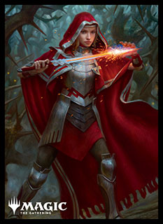 プレイヤーズカードスリーブ『エルドレインの王権』《不敵な火花魔道士、ローアン》MTGS-120