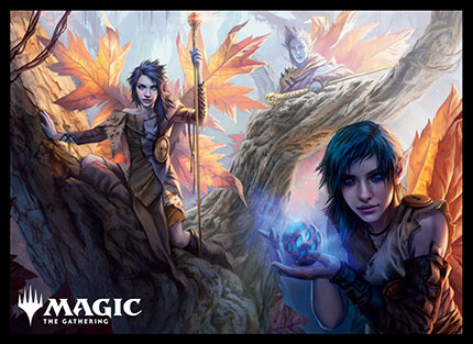 プレイヤーズカードスリーブ『エルドレインの王権』《願いのフェイ》MTGS-123