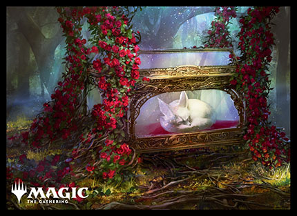 プレイヤーズカードスリーブ『エルドレインの王権』《ガラスの棺》MTGS-124