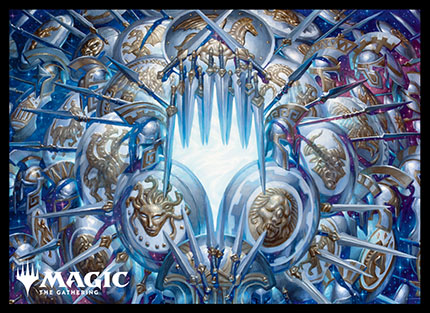 プレイヤーズカードスリーブ『テーロス還魂記』プレインズウォーカーシンボルMTGS-131