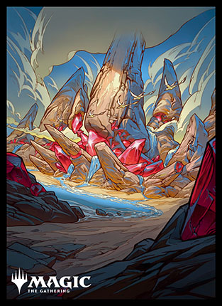 プレイヤーズカードスリーブ『イコリア：巨獣の棲処』トライオーム（ラウグリン）MTGS-132