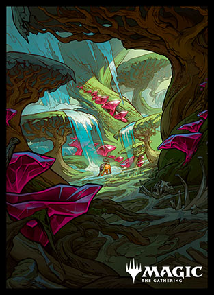 プレイヤーズカードスリーブ『イコリア：巨獣の棲処』トライオーム（ゼイゴス）MTGS-135