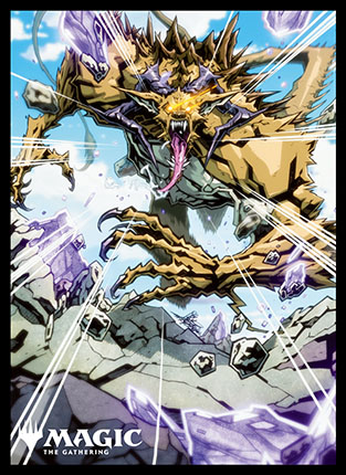 プレイヤーズカードスリーブ『イコリア：巨獣の棲処』《水晶壊し》MTGS-138