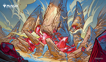 プレイヤーズラバーマット『イコリア：巨獣の棲処』トライオーム（ラウグリン）MTGM-012