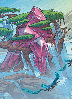 プレイヤーズラバーマット『イコリア：巨獣の棲処』トライオーム（ケトリア）MTGM-013