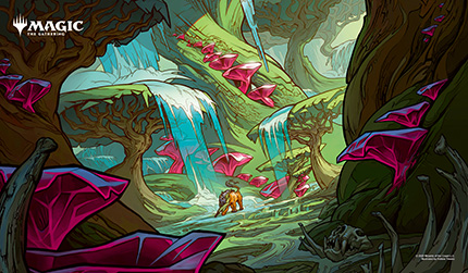 プレイヤーズラバーマット『イコリア：巨獣の棲処』トライオーム（ゼイゴス）MTGM-015