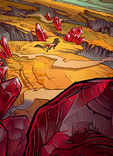 プレイヤーズラバーマット『イコリア：巨獣の棲処』トライオーム（サヴァイ）MTGM-016