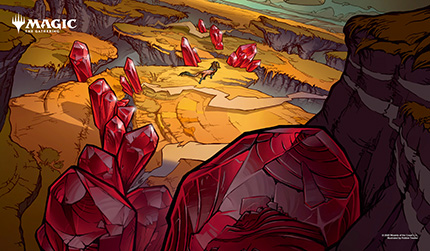 プレイヤーズラバーマット『イコリア：巨獣の棲処』トライオーム（サヴァイ）MTGM-016