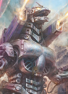 プレイヤーズラバーマット『イコリア：巨獣の棲処』《決戦兵器、メカゴジラ》MTGM-019