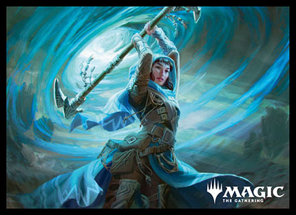 プレイヤーズカードスリーブ『ゼンディカーの夜明け』《海門の嵐呼び》MTGS-148