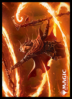 プレイヤーズカードスリーブ『ゼンディカーの夜明け』《マグマの媒介者》MTGS-149