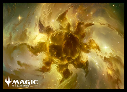 プレイヤーズカードスリーブ『テーロス還魂記』ニクス土地《平地》MTGS-151