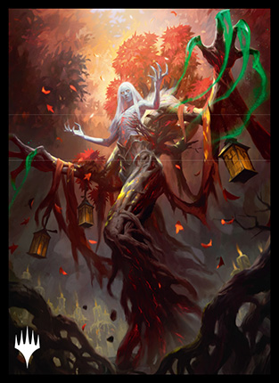 プレイヤーズカードスリーブ『イニストラード：真夜中の狩り』《レンと七番》MTGS-179