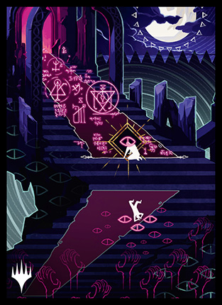 プレイヤーズカードスリーブ『ストリクスヘイヴン：魔法学院』ミスティカルアーカイブ《汚れた契約》MTGS-199