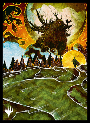 プレイヤーズカードスリーブ『ストリクスヘイヴン:魔法学院』ミスティカルアーカイブ《自然の秩序》MTGS-200