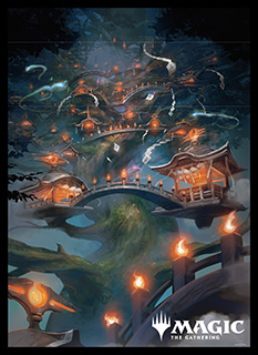 プレイヤーズカードスリーブ『神河：輝ける世界』《耐え抜くもの、母聖樹》MTGS-211