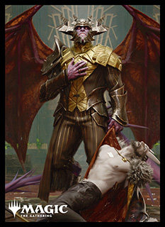 プレイヤーズカードスリーブ『ニューカペナの街角』《敵対するもの、オブ・ニクシリス》MTGS-228