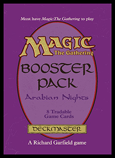 プレイヤーズカードスリーブRETRO CORE 『アラビアン・ナイト』MTGS-247