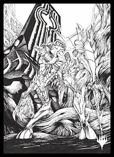 プレイヤーズカードスリーブ『ファイレクシア：完全なる統一』《免れ得ぬ破滅、ルーカ》MTGS-268