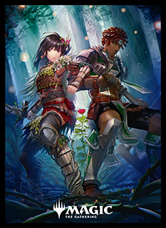 プレイヤーズカードスリーブ『エルドレインの森』《中心部の防衛》MTGS-278