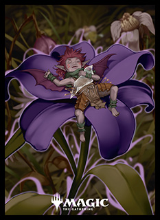 プレイヤーズカードスリーブ『エルドレインの森』《苦花》MTGS-279